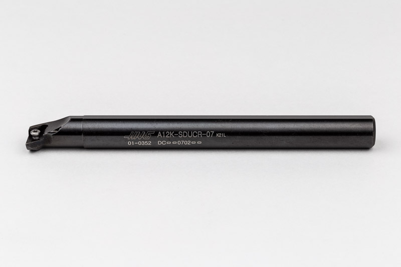 A12K-SDUCR-07, 12mm Ø Steel Shank Internal (ID) Boring Bar, Right