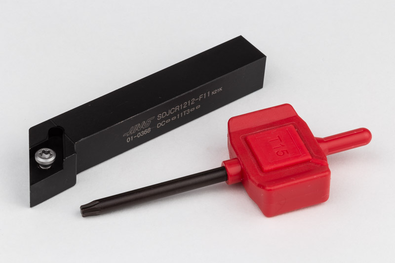 SDJCR1212-F11, 12mm Square Steel Shank External (OD) Turning Tool