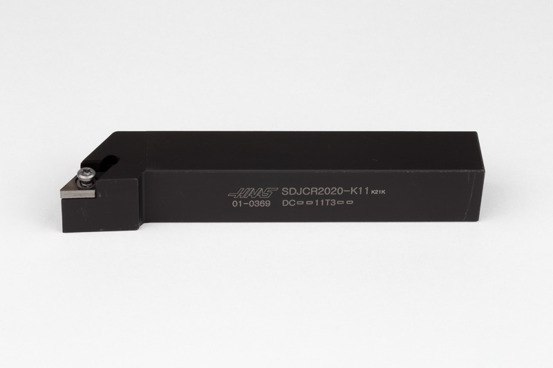 SDJCR2020-K11, 20mm Square Steel Shank External (OD) Turning Tool