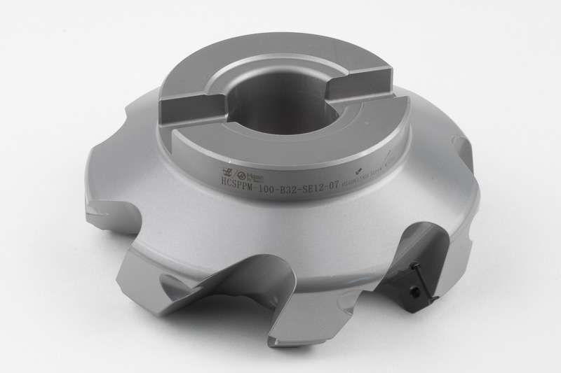 HSPP, 100mm Ø Shell Mill, 32mm Pilot Bore x 45° Lead Angle, 7