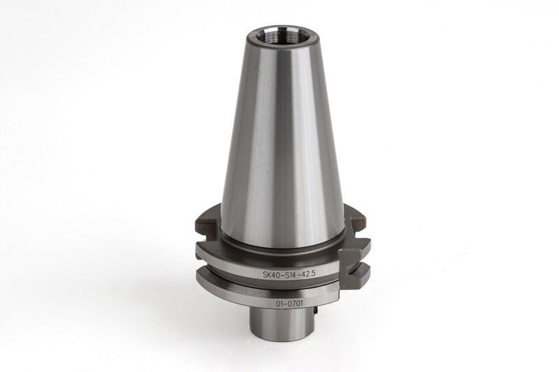 SK40-kotterkophouder, boorgat van 14 mm x strooklengte van 42,5 mm