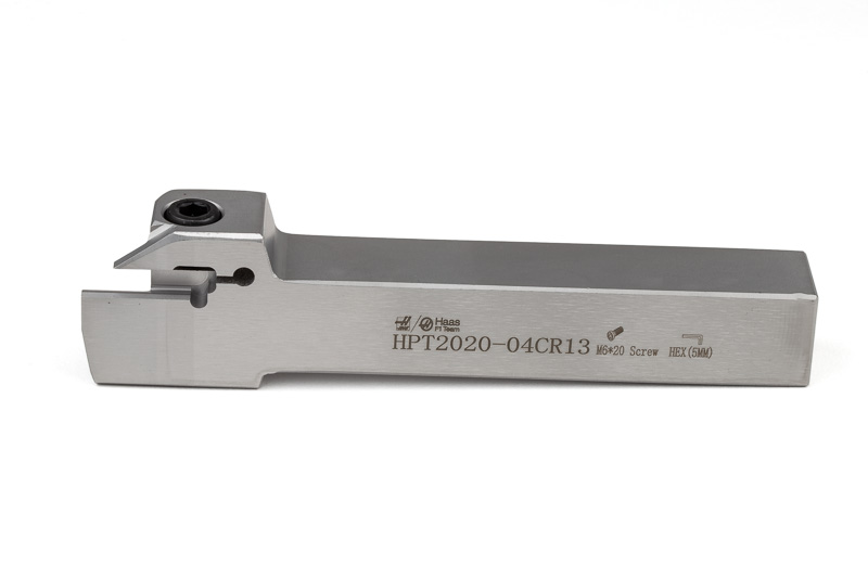 HPT2020-04CR13, 20mm Square Steel Shank External (OD) Grooving
