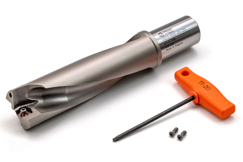 HID3, 50mm Ø Indexable Drill Body, 40mm Shank, 3XD, Insert Size G