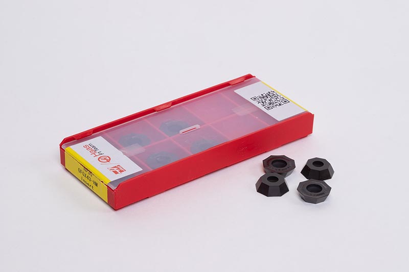 HOP, Carbide Shell Mill Insert, Octagon Positive, Grade HP30