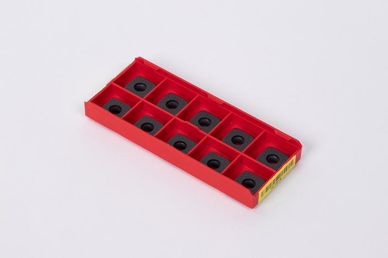 HSHF, Carbide Shell Mill Insert, Square High Feed, Grade HP30