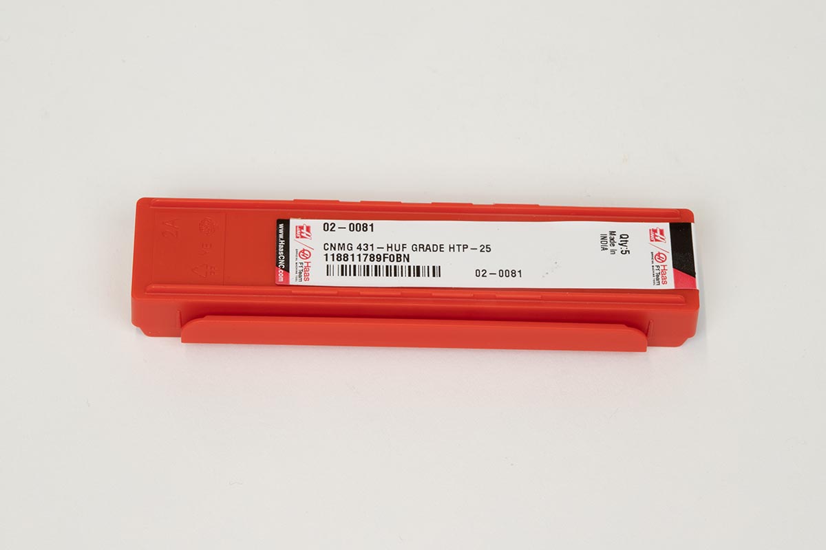 CNMG431-HUF / CNMG120404-HUF, Carbide Turning Insert, 80° Rhombic