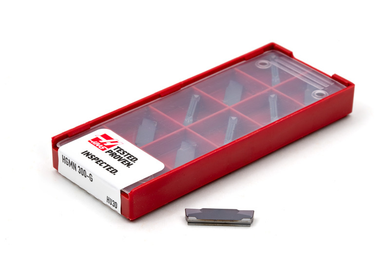HGMN300-G, 3mm Carbide Deep Grooving Insert, Size 3, Grade HU30