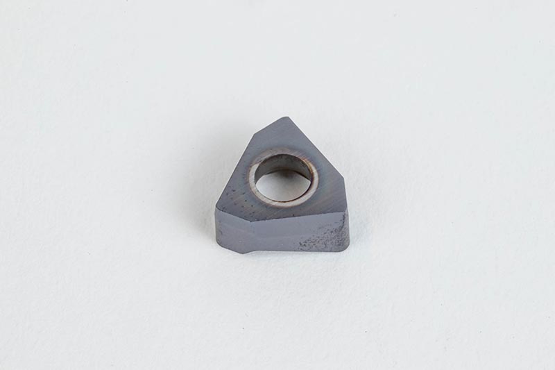 HIE, Carbide Indexable End Mill Insert, Convex Triangle, Grade