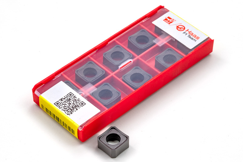 HCSNP2, Carbide Milling Insert, Square Negative Positive