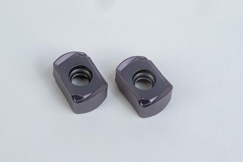 HEHF, Carbide Indexable End Mill Insert, Rectangle, Grade HU30A