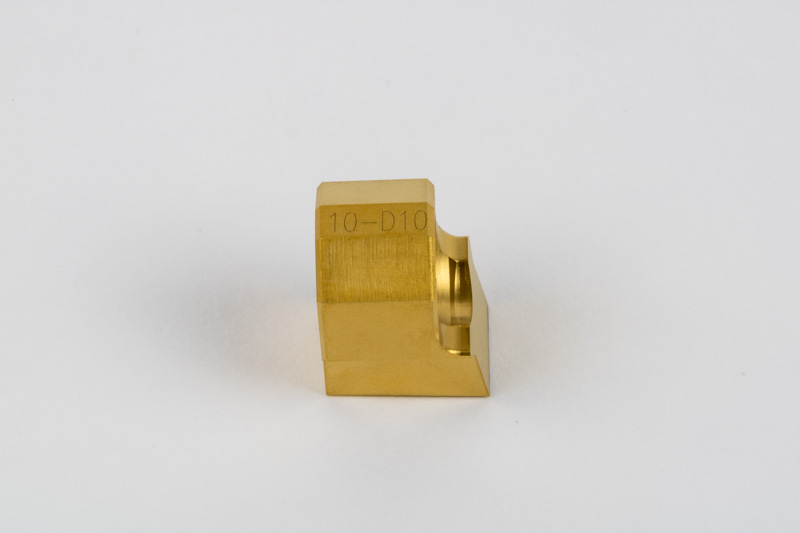 HIN, 10mm Keyway Broaching Insert, D10 Clearance Fit, Size 10, TiN