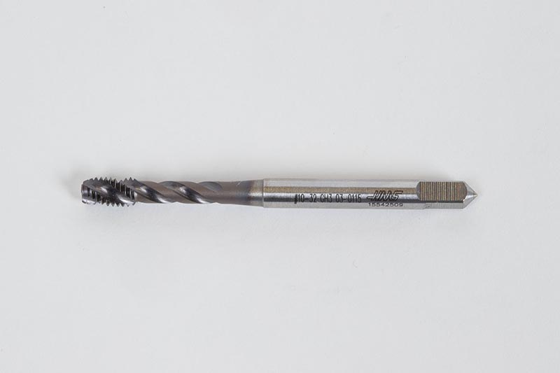 10-32 UNF HSS-E Spiral Flute Tap, 0.194