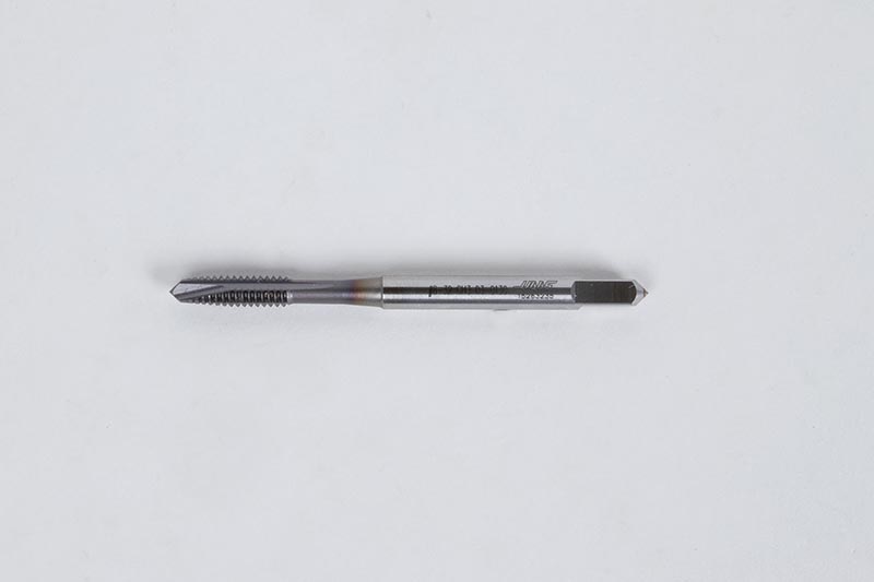 8-32 UNC HSS-E Spiral Point Tap, 0.168