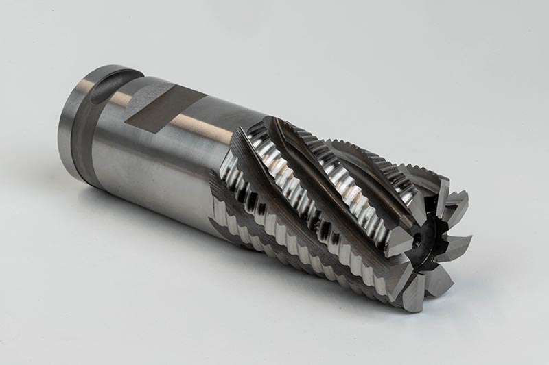 YG-1 Cobalt Steel Square Nose End Mill - 3 Flutes, 1/8" Cutting Diameter, Long Length, Weldon Shank