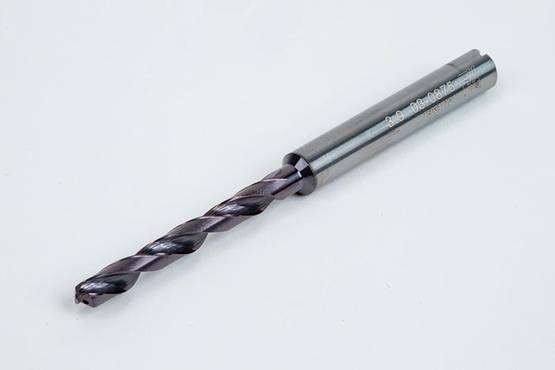 3.9mm Ø Carbide Drill, 6mm Shank x 140° Point Angle x 30° Helix