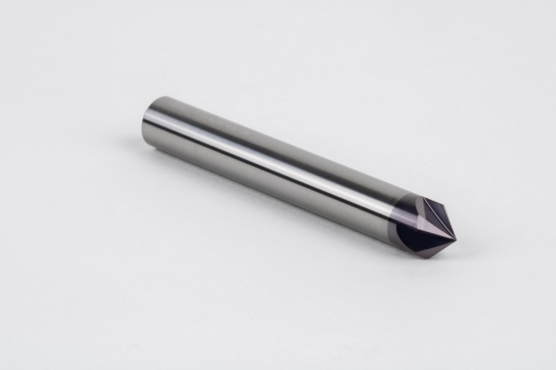 3/8" Solid Carbide 120-Degree Chamfer Mill - 4 Flute, TiAlN Coated, Made In USA 13 thumbnail image