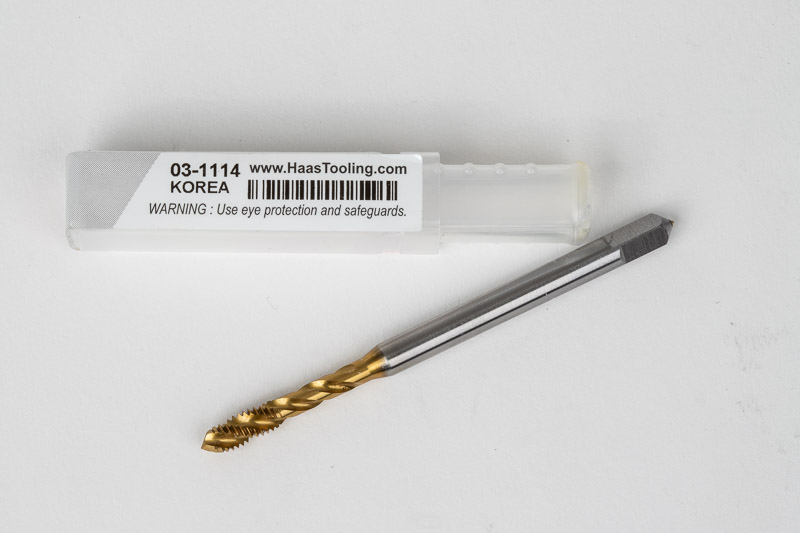 FlashTap 通常盤 24mm＆30mm M4x0.7 M HSS-E Spiral Flute Tap, 4.5mm Shank x 7mm Thread Length