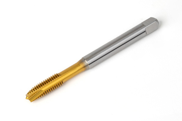 M8x1.25 M HSS-E Spiral Point Tap, 8mm Shank x 20mm Thread Length