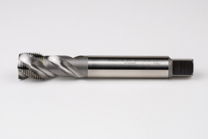 YG-1 H.S.S. EX Combo 3 Flute Bottoming Spiral Fluted Tap, 1/2-13 Thread Size, H5 Thread Limit