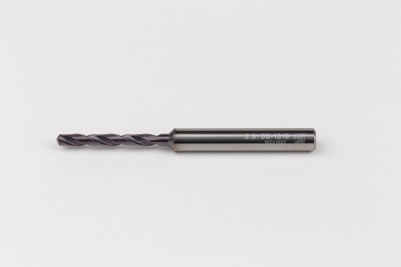 3.3mm Ø Carbide Drill, 6mm Shank x 140° Point Angle x 30° Helix