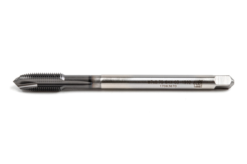 M7x0.75 MF HSS-E Spiral Point Tap, 5.5mm Shank x 14mm Thread