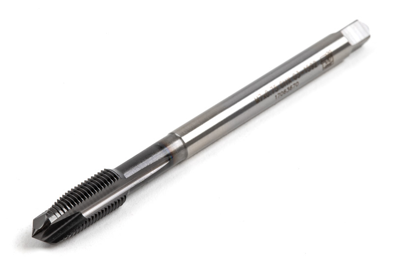 M7x0.75 MF HSS-E Spiral Point Tap, 5.5mm Shank x 14mm Thread