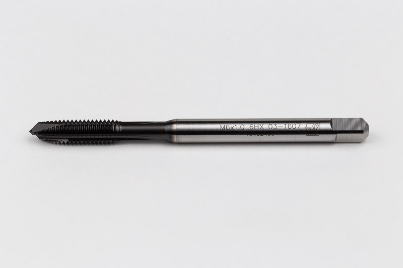 M6x1.0 M HSS-E Spiral Point Tap, 6mm Shank x 17mm Thread Length