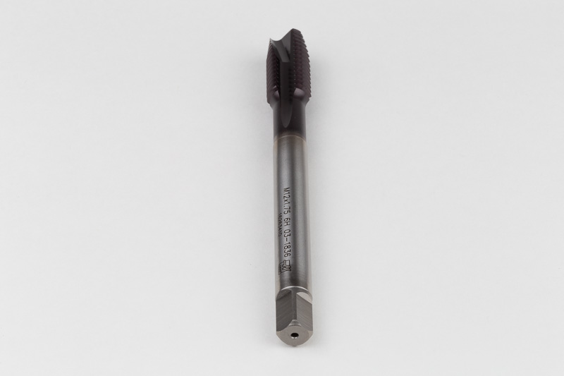 M12x1.75 M HSS-PM Spiral Point Tap, 9mm Shank x 24mm Thread Length