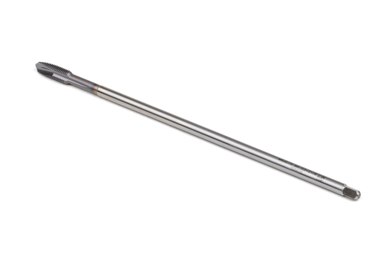 M6x0.75 MF HSS-E Spiral Point Ext. Tap, 4.5mm Shank x 13mm Thread