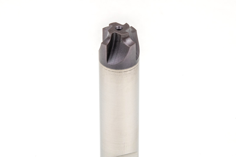 2mm Radius Cobalt Corner Rounding End Mill, 4 Flute, TiAlN Coated