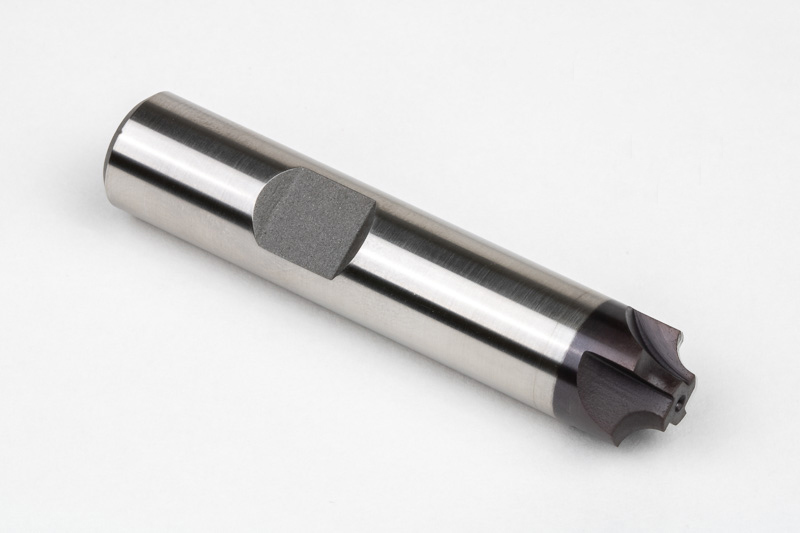 Pferd Hard Metal Conical End Mill SKM - 6x13x43mm, 3mm Shank, Serrated (3+ Teeth) For Steel, Inconel, Cast Iron & More