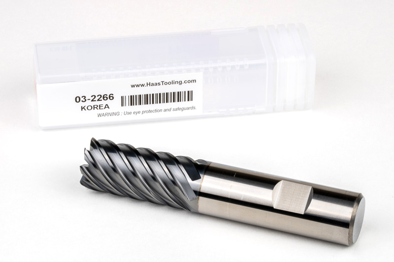 20mm Ø Carbide End Mill, 8 Flute, Hybrid AlCrN Coated, 20mm Shank