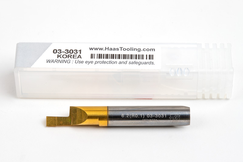 HMFGI-6, 6mm Ø Carbide Internal (ID) Micro Face Grooving Tool, 3mm