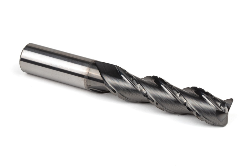 20mm Ø Carbide End Mill, 3 Flute, DLC Coated, 20mm Shank x 75mm