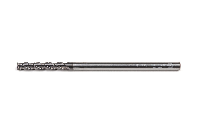 3mm Ø Carbide End Mill, 3 Flute, DLC Coated, 3mm Shank x 16mm LOC