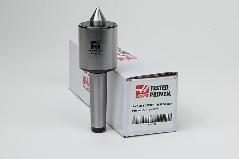 3MT #3 Morse Taper Live Center, High Precision | Haas Tooling