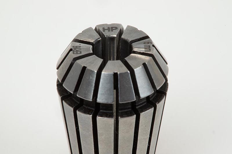 ER16 6mm Straight-Bore Collet, 6 - 5mm Clamping Range | Haas Tooling