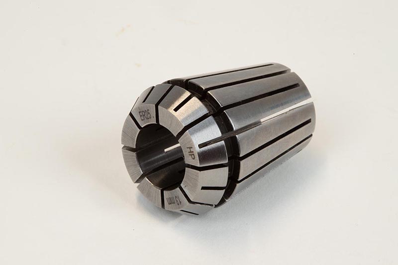 ER25 13mm Straight-Bore Collet, 13 - 12mm Clamping Range | Haas