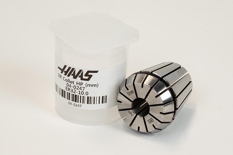 ER32 10mm Straight-Bore Collet, 10 - 9mm Clamping Range | Haas Tooling