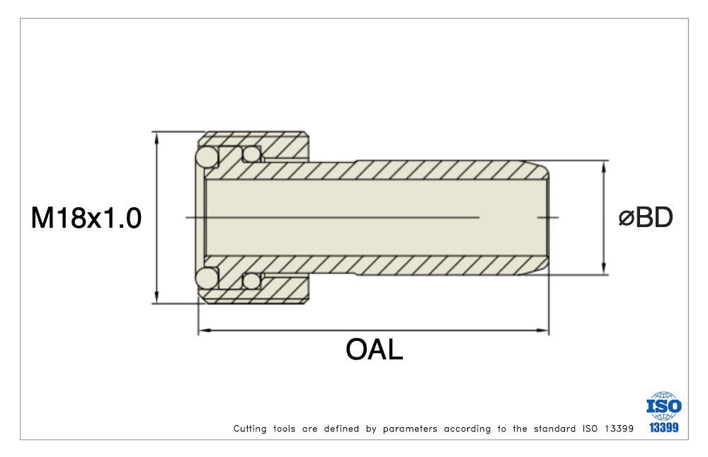 HSK63A Coolant Transfer Tube | Haas Tooling