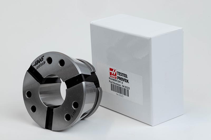 HRG-65R, 41mm Smooth Round Quick-Change Collet | Haas Tooling