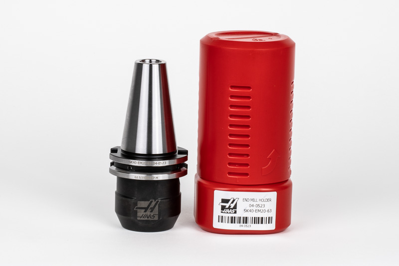 SK40/DIN 20mm End Mill Holder x 63mm Gage Length, TSC | Haas Tooling