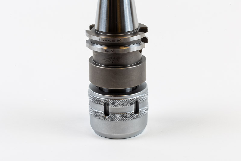 SK40/DIN 25mm Milling Chuck x 105mm Gage Length, TSC | Haas Tooling