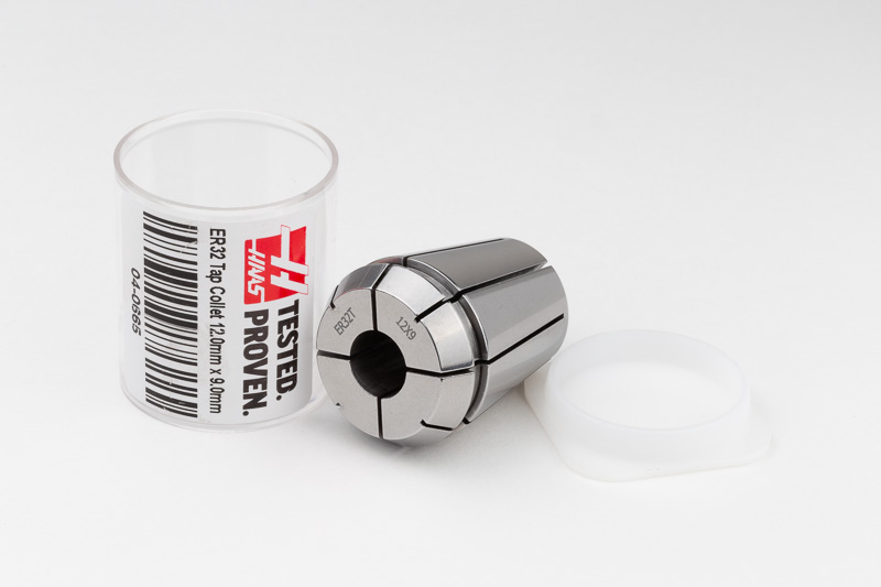 ER32 M16 Tap Collet, 12mm Bore Diameter x 9mm Square | Haas Tooling