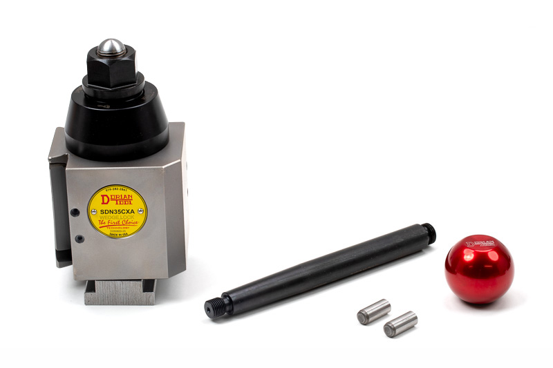 6-Piece, 2-Station TL Tool Post, Inch Quick-Change Static Turning