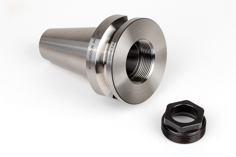 BT40 ER25 Collet Chuck x 36mm Gage Length, TSC | Haas Tooling
