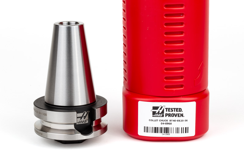 BT40 ER25 Collet Chuck x 36mm Gage Length, TSC | Haas Tooling