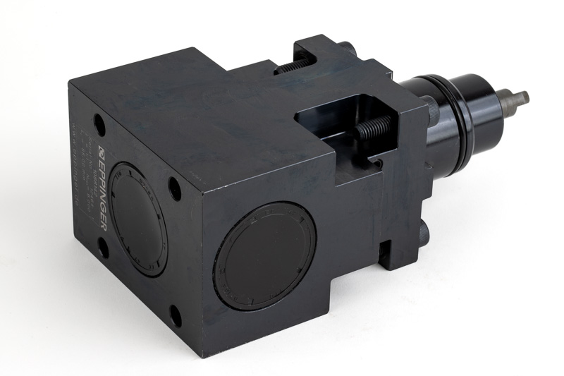 BMT45, 90° Axial Modular PRECI-FLEX® 20 Live/Driven Holder, Haas