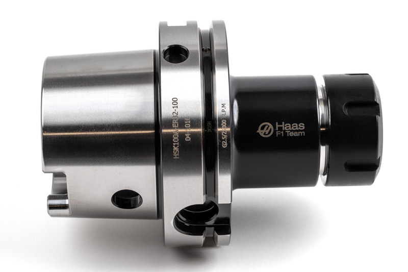 HSK100A ER32 Collet Chuck x 100mm Gage Length, TSC | Haas Tooling