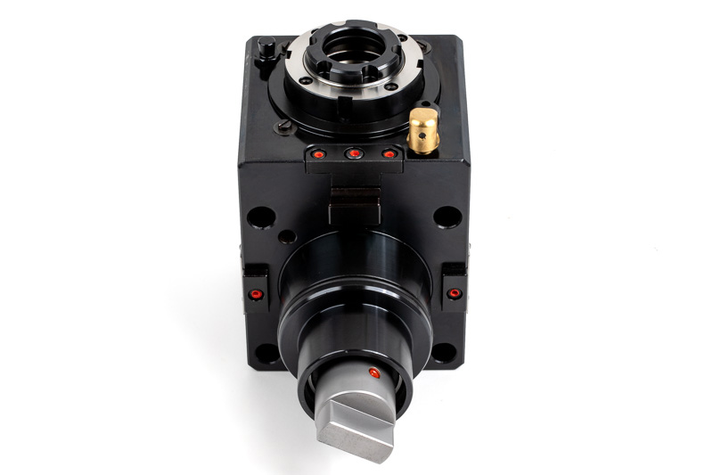 BMT75, 90° Axial Modular PRECI-FLEX® 40 Live/Driven Holder, Haas